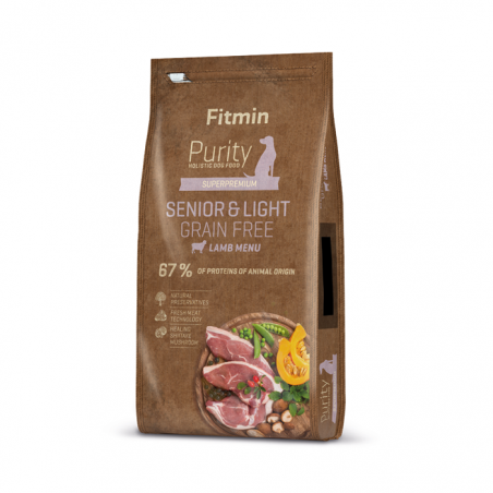 Fitmin Dog Purity Gf Senior & Light Lamb 12Kg