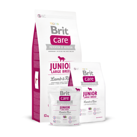 Brit Care Junior Large Breed Lamb & Rice 12Kg