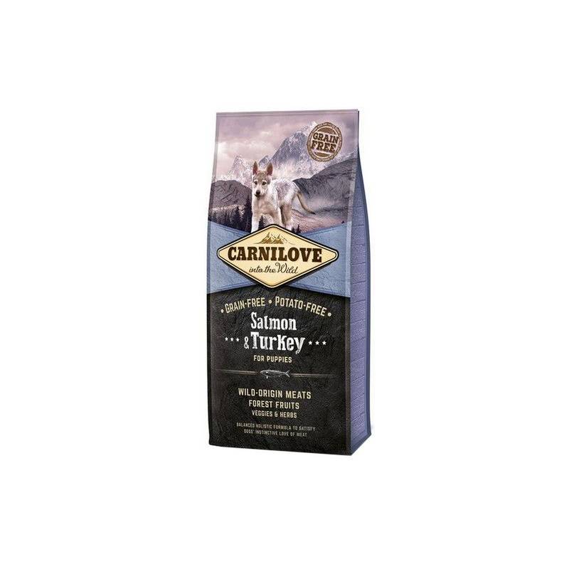 Carnilove Salmon & Turkey For Puppies 12Kg