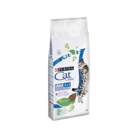 Purina Cat Chow Special Care 3W1 Bogata W Indyka 15Kg