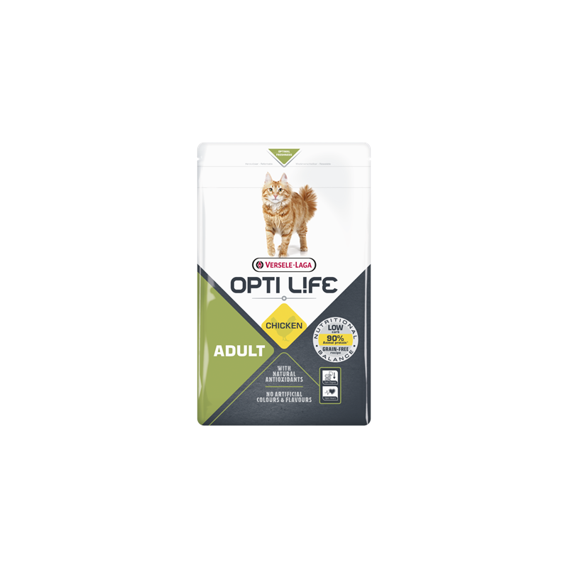 Versele Laga Opti Life Cat Adult 7,5Kg - Karma Dla Dorosłych Kotów [441320] 7,5Kg