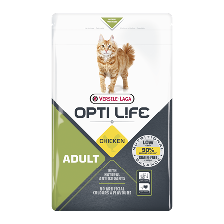 Versele Laga Opti Life Cat Adult 7,5Kg - Karma Dla Dorosłych Kotów [441320] 7,5Kg