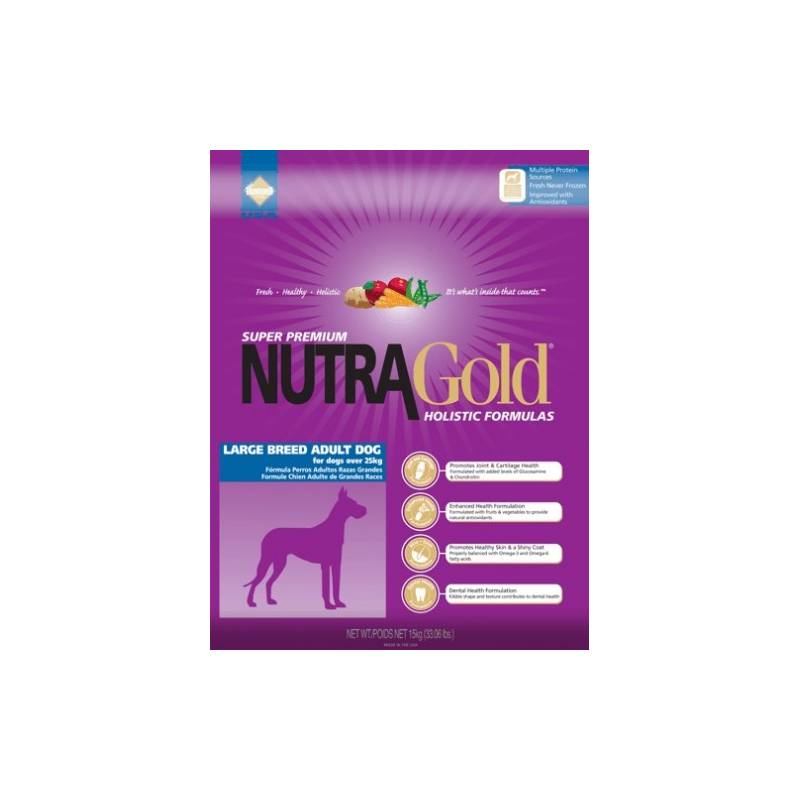 Nutra Gold Holistic Large Breed Adult Dog 15 Kg