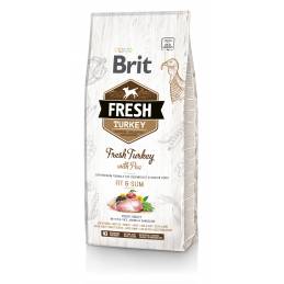 Brit Fresh Turkey With Pea Light & Slim 12 Kg