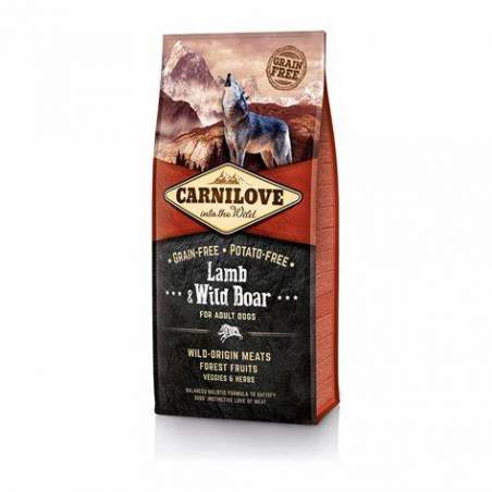 Carnilove Lamb & Wild Boar For Adult 12Kg