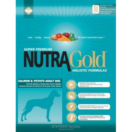 Nutra Gold Holistic Salmon & Potato Adult Dog 15 Kg