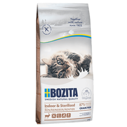 Bozita Indoor & Sterilised Grain Free Reindeer 10Kg