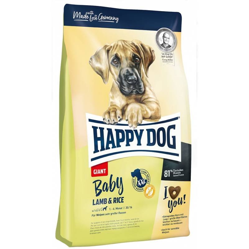 Happy Dog Babygiant Jagnięcina & Ryż 15Kg