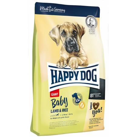 Happy Dog Babygiant Jagnięcina & Ryż 15Kg