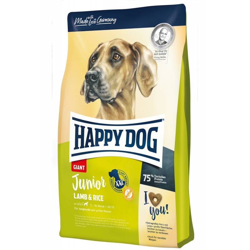 Happy Dog Juniorgiant Jagnięcina & Ryż 15Kg