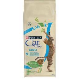 Purina Cat Chow Adult Bogata W Łososia 15Kg