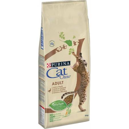 Purina Cat Chow Adult Bogata W Kaczkę 15Kg