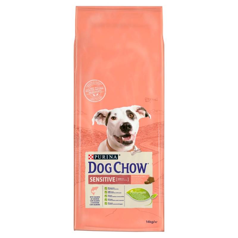 Purina Dog Chow Sensitive Łosoś 14Kg