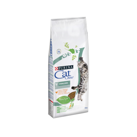 Purina Cat Chow Special Care Sterilized Bogata W Kurczaka 12Kg + 3Kg Gratis