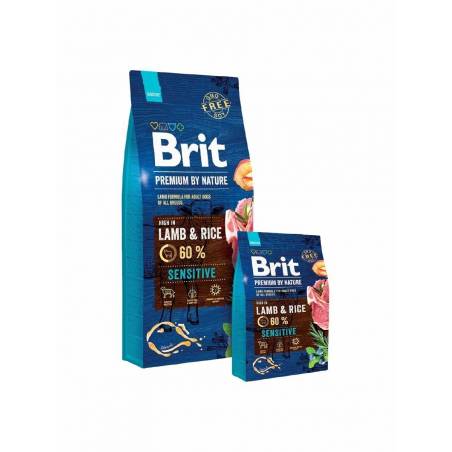 Brit Premium By Nature Sensitive Lamb 15 Kg