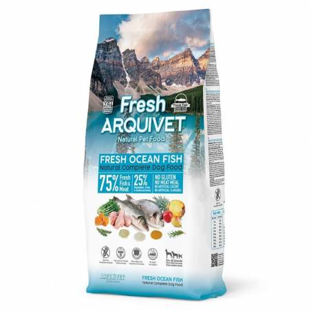 Arquivet Fresh Ryba Oceaniczna  - Półwilgotna Karma Dla Psa - 10 Kg