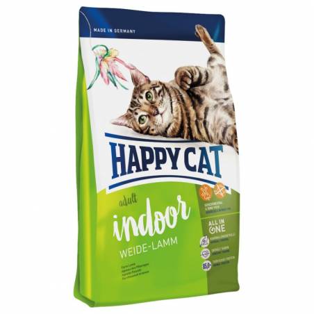 Happy Cat Fit & Well Indoor Adult Jagnięcina 10Kg