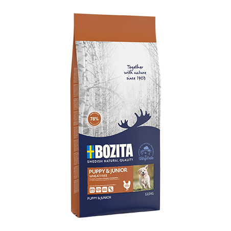 Bozita Puppy & Junior Wheat Free 12,5 Kg