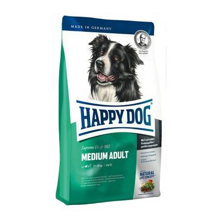 Happy Dog Fit & Well Adult Medium 12,5Kg