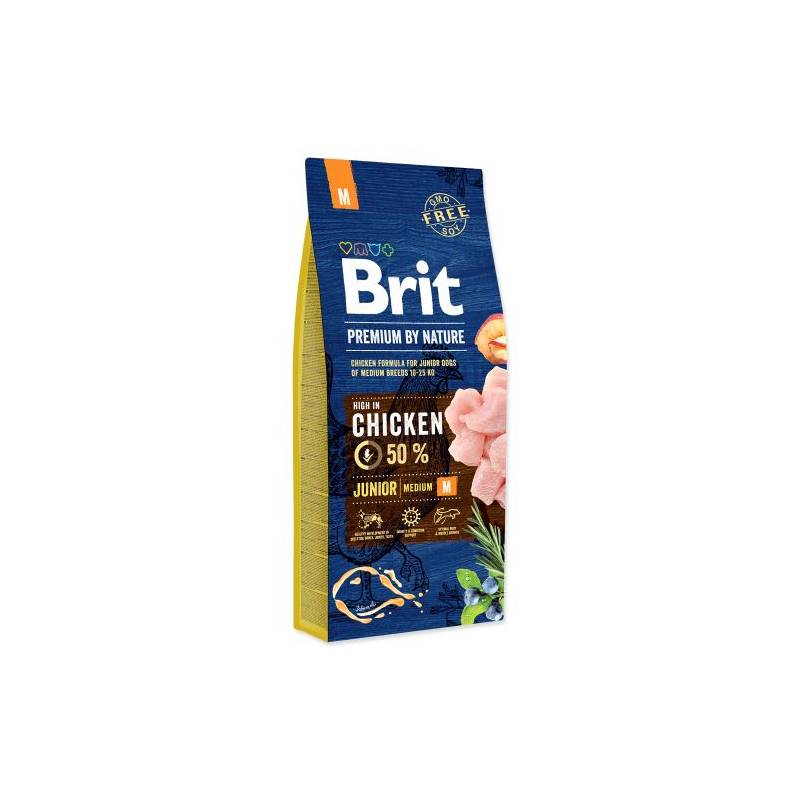 Brit Premium By Nature Junior M 15 Kg