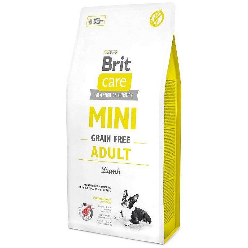 Brit Care Mini Grain Free Adult Lamb - Sucha Karma Dla Psa - 7 Kg