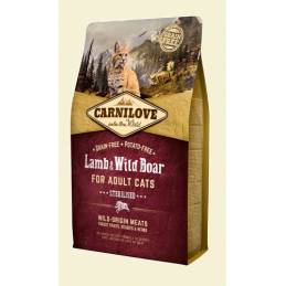 Carnilove Cat Lamb&Wild Boar Sterilised 6Kg