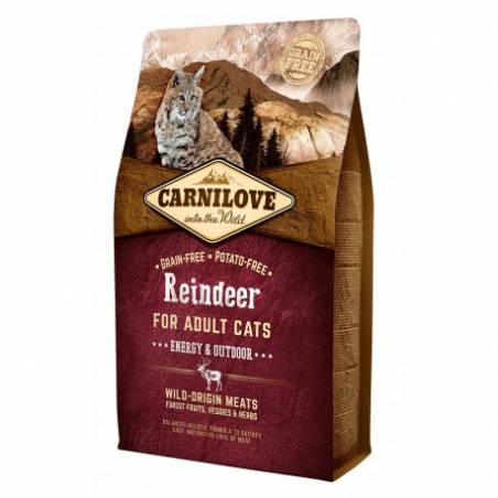 Carnilove Cat Reindeer Energy&Outdoor 6Kg