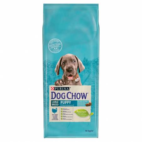 Purina Dog Chow Puppy Large Breed Indyk 14Kg