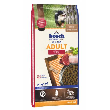 Bosch Adult Lamb & Rice 15 Kg