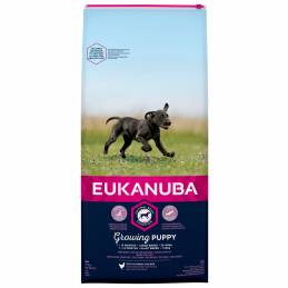 Eukanuba Growing Puppy Large Breed - Sucha Karma Dla Szczeniąt Ras Dużych - 15Kg (Wyprzedaż)