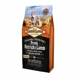 Carnilove Fresh Ostrich & Lamb For Small Breed Adult 6Kg