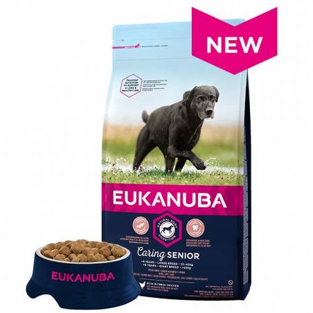 Eukanuba Caring Senior Large Breed 15Kg - Sucha Karma Dla Psa (Wyprzedaż)