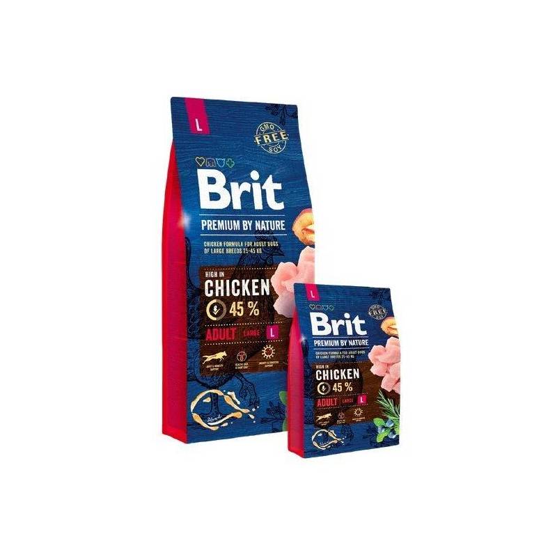 Brit Premium By Nature Adult L 15 Kg