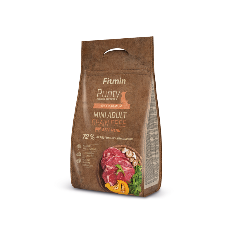 Fitmin Dog Purity Gf Adult Mini Beef 4Kg