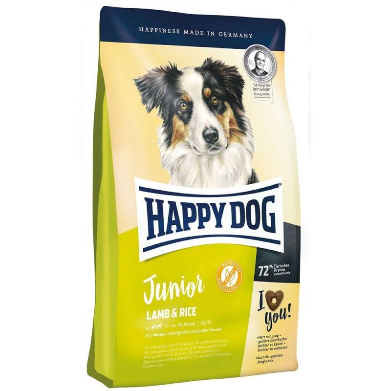 Happy Dog Junior Jagnięcina I Ryż 10Kg