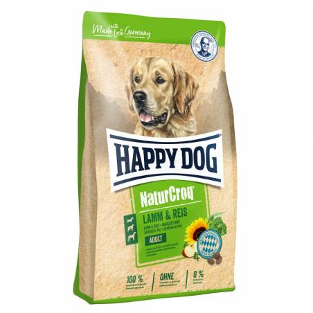 Happy Dog Naturcroq Jagnię/Ryż 15Kg