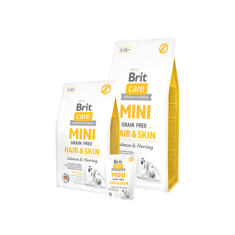 Brit Care Mini Grain-Free Hair&Skin 7 Kg