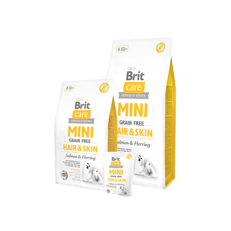 Brit Care Mini Grain-Free Hair&Skin 7 Kg