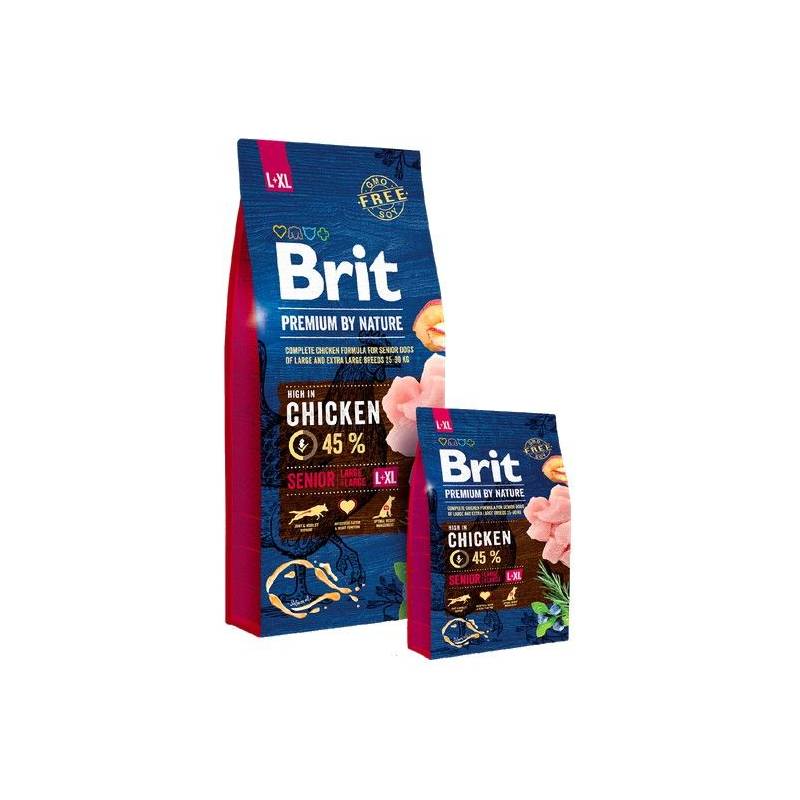 Brit Premium By Nature Senior L+Xl 15 Kg