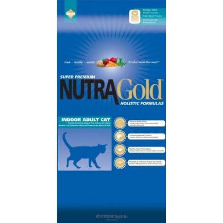 Nutra Gold Holistic Indoor Adult Cat 7,5 Kg