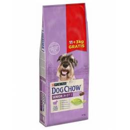 Purina Dog Chow Senior Jagnięcina 11Kg + 3Kg Gratis