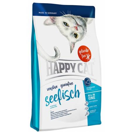 Happy Cat Sensitive Grainfree Ryba Morska 4Kg