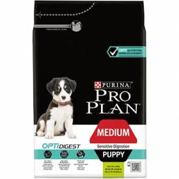 Purina Pro Plan Optidigest Medium Puppy Sensitive Jagnięcina - Sucha Karma Dla Psa - 3 Kg