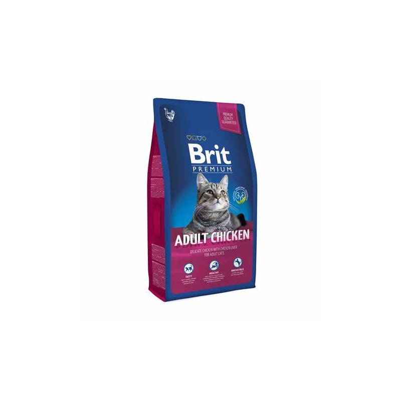 Brit Premium Cat Adult Chicken 8 Kg