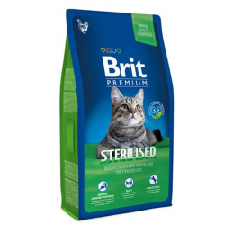 Brit Premium Cat Sterilised 8 Kg