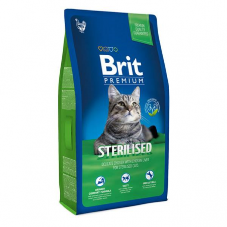 Brit Premium Cat Sterilised 8 Kg