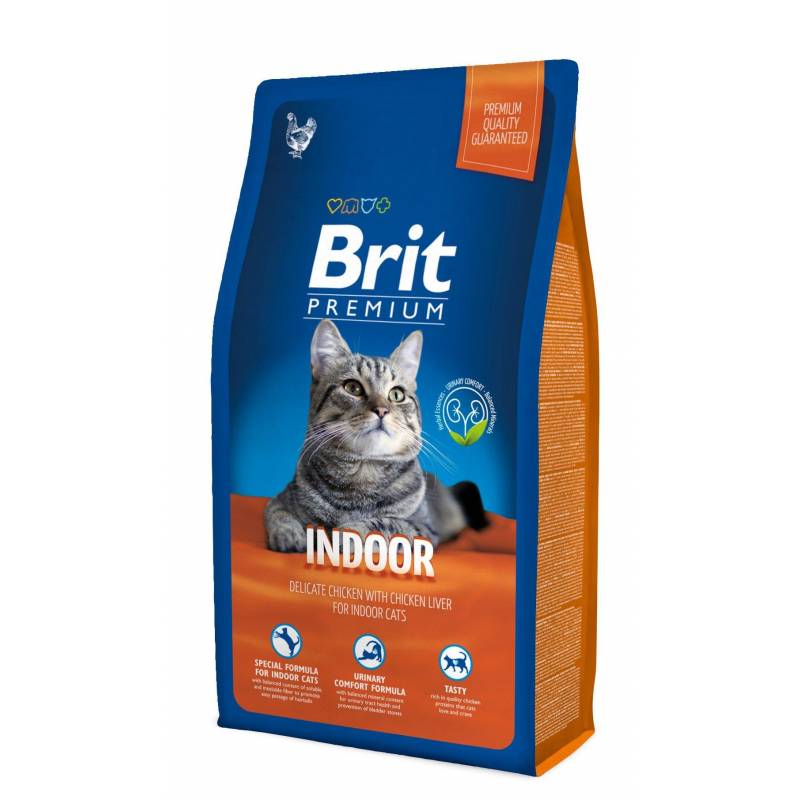 Brit Premium Cat Indoor 8 Kg