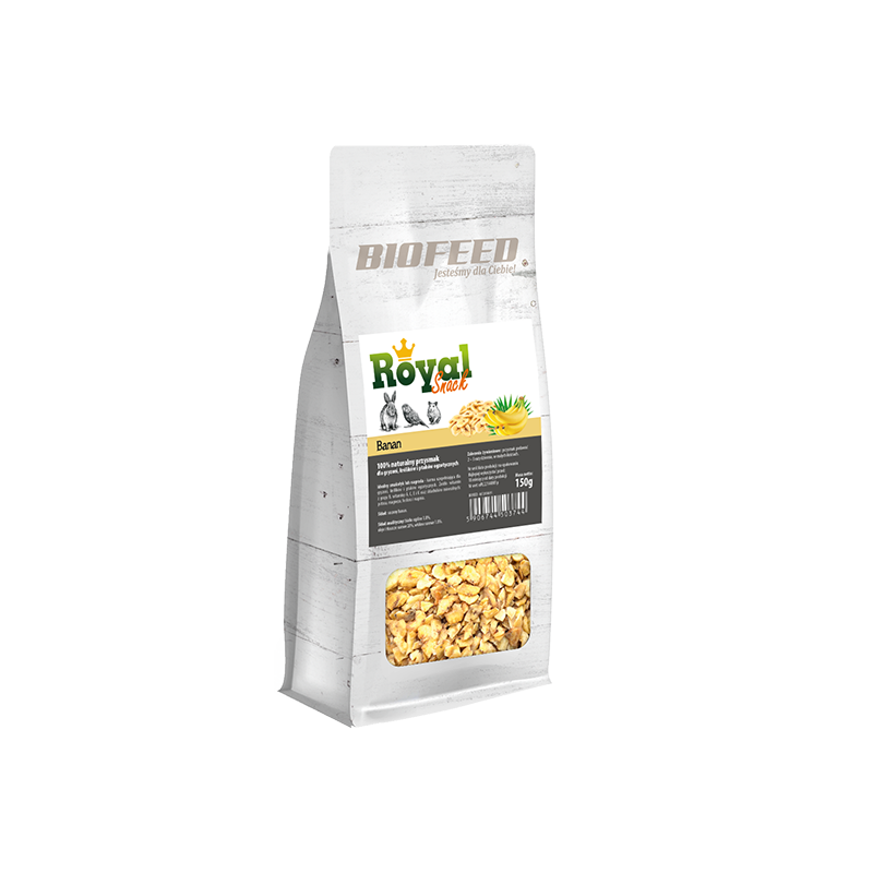 Biofeed Royal Snack - Banan 150G