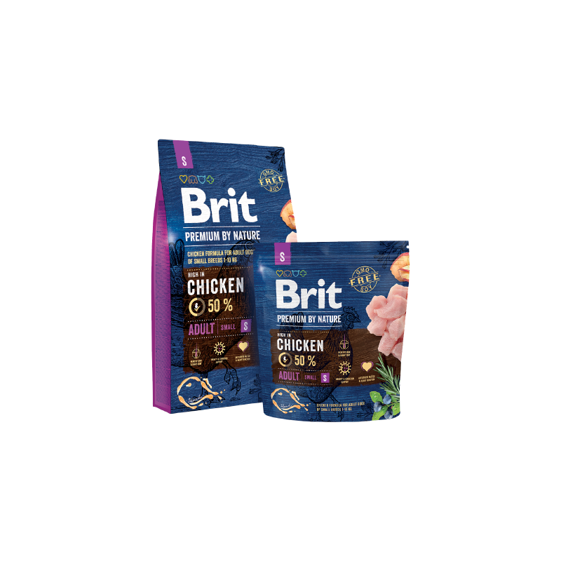 Brit Premium By Nature Adult S 8 Kg