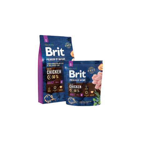 Brit Premium By Nature Adult S 8 Kg